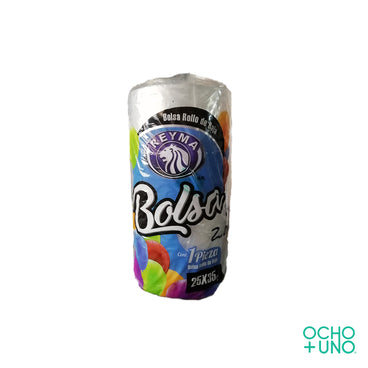 PIEZA BOLSA ROLLO BAJA DENSIDAD 25X35 CAP. 2 KG