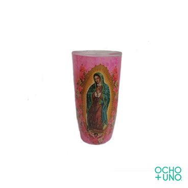 VELADORA CENTENARIO CHICA VIRGEN CARTON C/20 PZAS