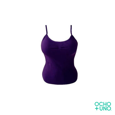 BLUSA TIRANTE COLOR MORADO FUERTE