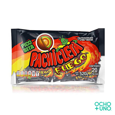 PALETA PACHICLETA FUEGO C/20 PZAS