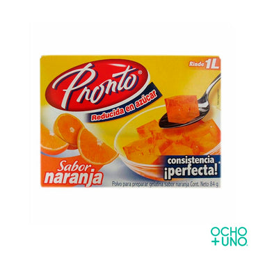 GELATINA PRONTO NARANJA 84 GR