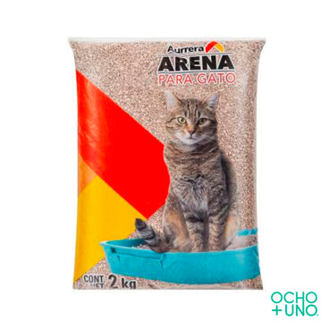 ARENA AGLUTINANTE PARA GATO 2 KG