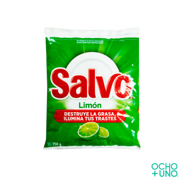 JABON SALVO EN POLVO LIMON 250 GR