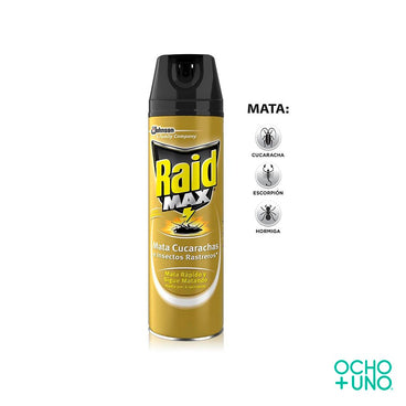 RAID MAX MATA CUCARACHAS 430 ML