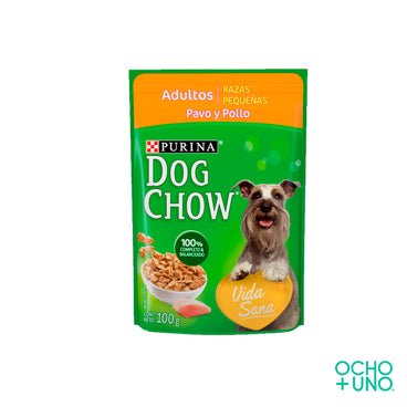 SOBRE DOG CHOW PAVO Y POLLO 100 GR