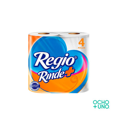 PAPEL HIGIENICO REGIO C/4 ROLLOS