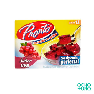 GELATINA PRONTO UVA 84 GR