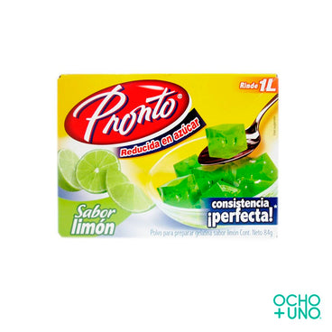 GELATINA PRONTO LIMON 84 GR